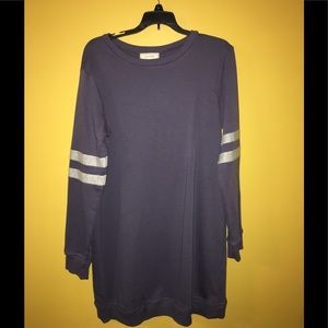 Women’s long sweatshirt size XL blue
